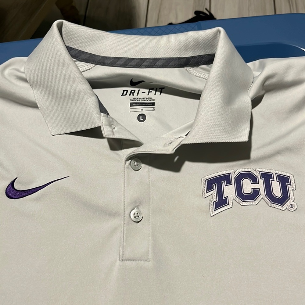 TCU POLO NIKE LARGE